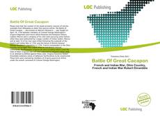Copertina di Battle Of Great Cacapon