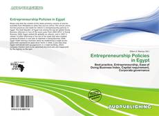Bookcover of Entrepreneurship Policies in Egypt