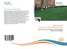 Bookcover of Chestnut Sac-Winged Bat