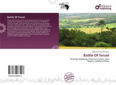 Capa do livro de Battle Of Teruel 