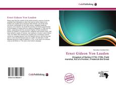 Ernst Gideon Von Laudon的封面