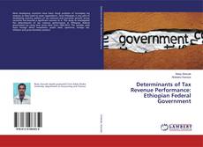 Capa do livro de Determinants of Tax Revenue Performance: Ethiopian Federal Government 