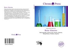 Buchcover von Beta-Alanine