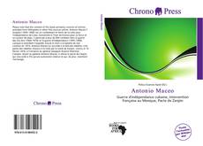 Portada del libro de Antonio Maceo