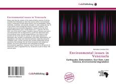 Bookcover of Environmental issues in Venezuela