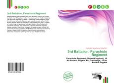 Copertina di 3rd Battalion, Parachute Regiment