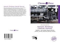 Portada del libro de Antioch–Pittsburg (Amtrak Station)