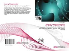 Bookcover of Andriy Vitoshynskyi
