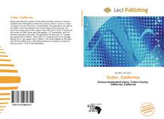 Capa do livro de Cutler, California 