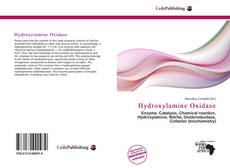 Hydroxylamine Oxidase kitap kapağı