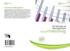 IIT Schools of Management kitap kapağı