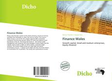 Portada del libro de Finance Wales