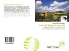 Capa do livro de Battle Of Waren-Nossentin 