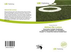 Couverture de Adrian De Lemos
