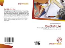Couverture de David Evelyn Nye