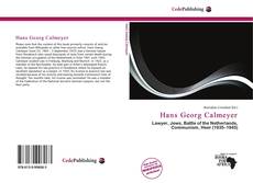 Hans Georg Calmeyer的封面