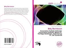 Couverture de Billy Berntsson