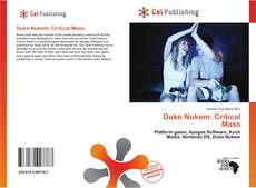 Capa do livro de Duke Nukem: Critical Mass 