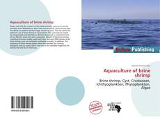 Capa do livro de Aquaculture of brine shrimp 