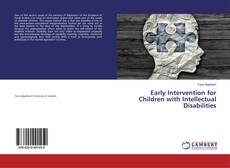 Portada del libro de Early Intervention for Children with Intellectual Disabilities