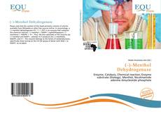 (-)-Menthol Dehydrogenase kitap kapağı