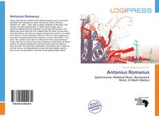 Antonius Romanus kitap kapağı