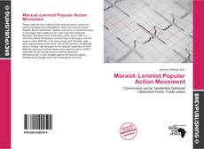 Buchcover von Marxist–Leninist Popular Action Movement