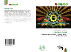 Copertina di Matteo Salvi