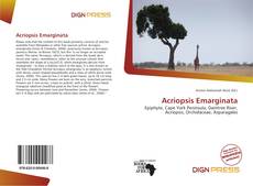 Capa do livro de Acriopsis Emarginata 