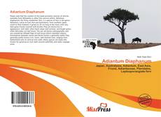 Bookcover of Adiantum Diaphanum