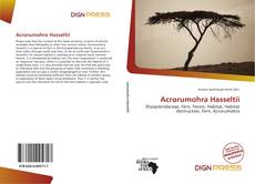 Capa do livro de Acrorumohra Hasseltii 
