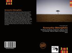 Copertina di Acronychia Oblongifolia