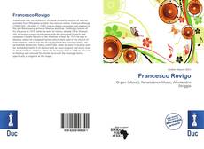 Bookcover of Francesco Rovigo