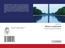 Buchcover von What is watershed
