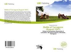 Bookcover of Battle of Tarragona (August 1641)