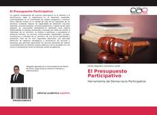 Buchcover von El Presupuesto Participativo