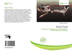 Обложка Flavio Testi