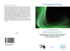 Bookcover of DNA polymerase II