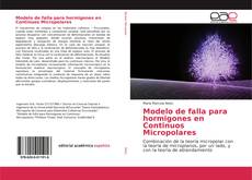 Bookcover of Modelo de falla para hormigones en Continuos Micropolares
