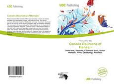 Copertina di Canalis Reuniens of Hensen