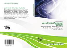 Portada del libro de Jack Banta (American Football)