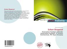 Capa do livro de Evhen Shapoval 