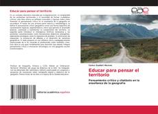 Copertina di Educar para pensar el territorio