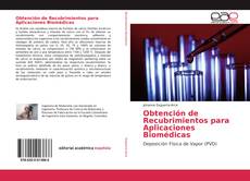 Capa do livro de Obtención de Recubrimientos para Aplicaciones Biomédicas 