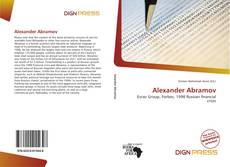 Capa do livro de Alexander Abramov 