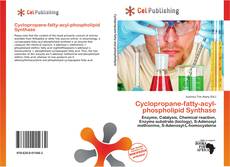 Buchcover von Cyclopropane-fatty-acyl-phospholipid Synthase