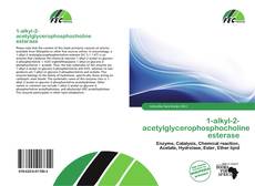 Bookcover of 1-alkyl-2-acetylglycerophosphocholine esterase