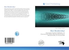 Capa do livro de Ihor Bendovskyi 