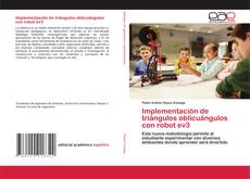 Couverture de Implementación de triángulos oblicuángulos con robot ev3
