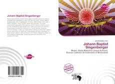 Portada del libro de Johann Baptist Singenberger